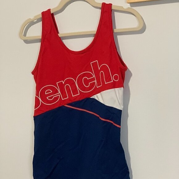 EXCELLENT CONDITION Bench Clothing Sport Woman Tops T-Shirt Straps Size XS Gym M - Picture 2 of 9